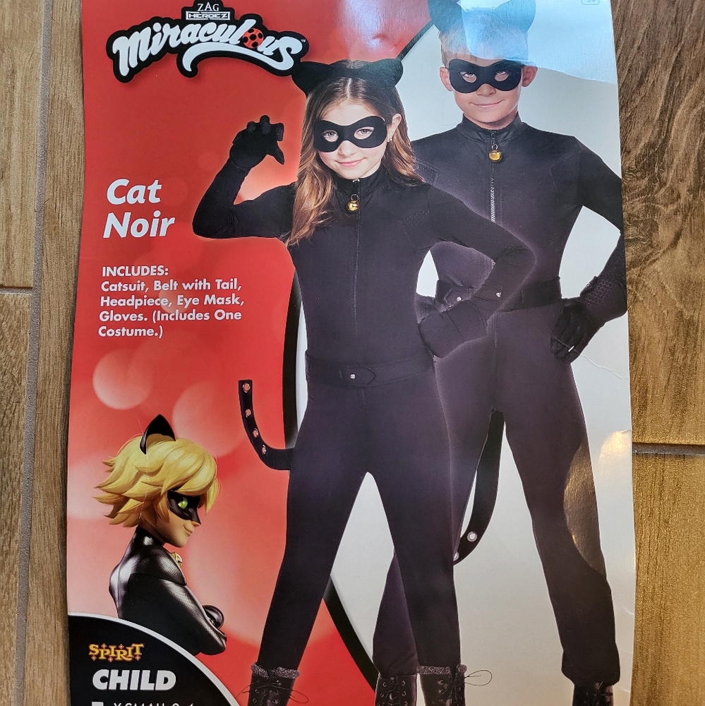 Cat Noir Kids Costume - Black